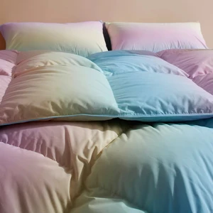 Wholesale Hotel High Quality Down Alternative All Season Spring Autumn Winter Microfiber Comforter Bed Duvet Quilt