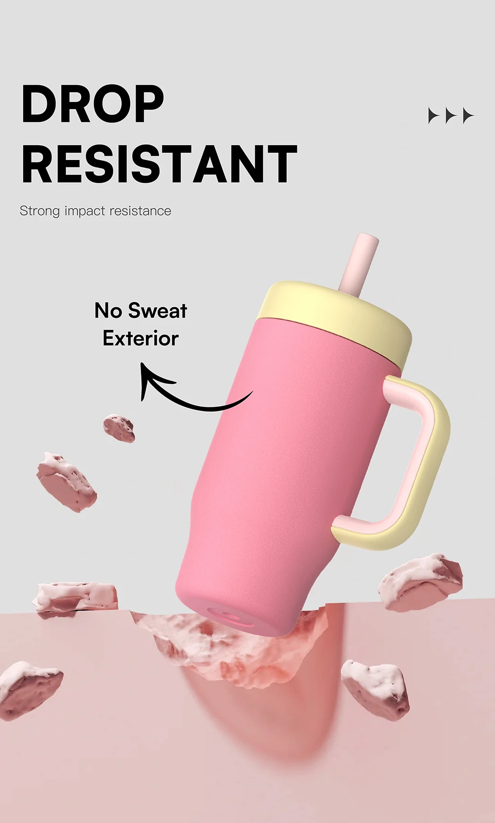 KOLINK Kids Straw Tumbler Angle 4
