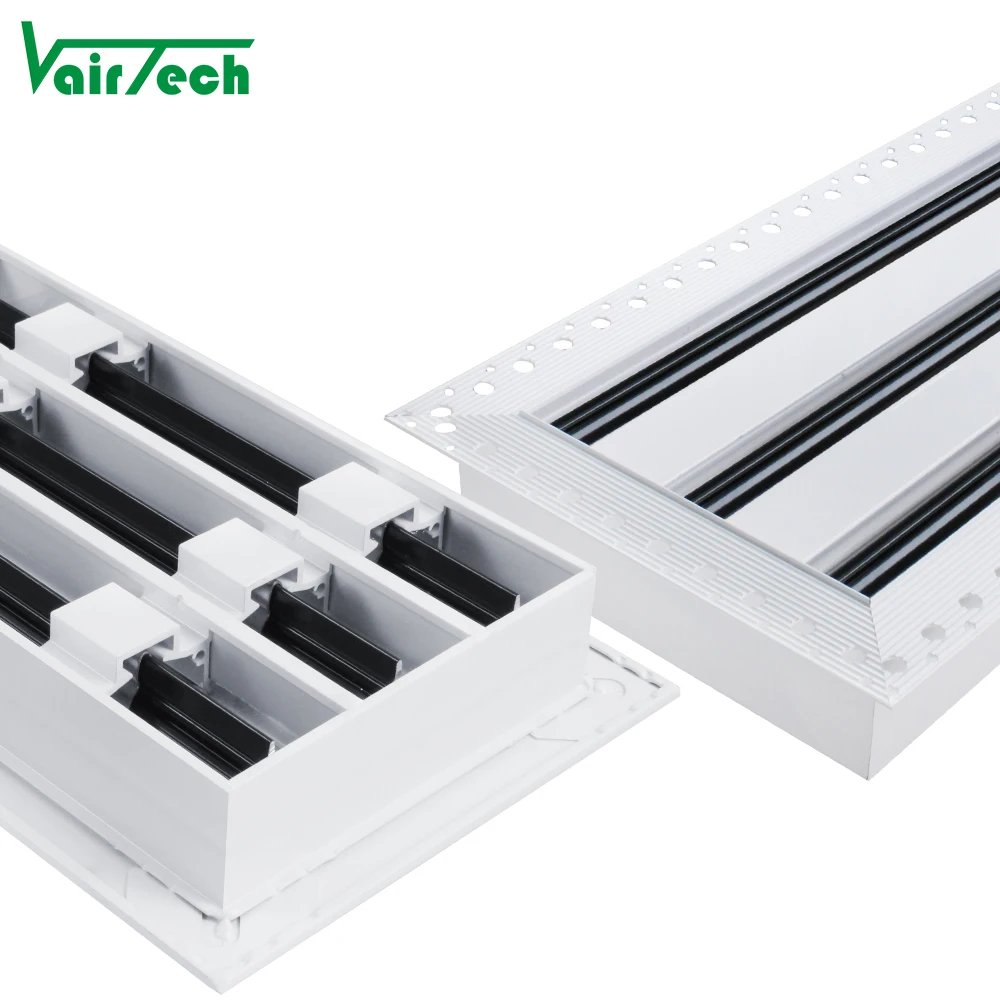 New Hidden Linear Slot Diffuser Invisible Ceiling Linear air Diffuser ALuminum Ventilation Grille