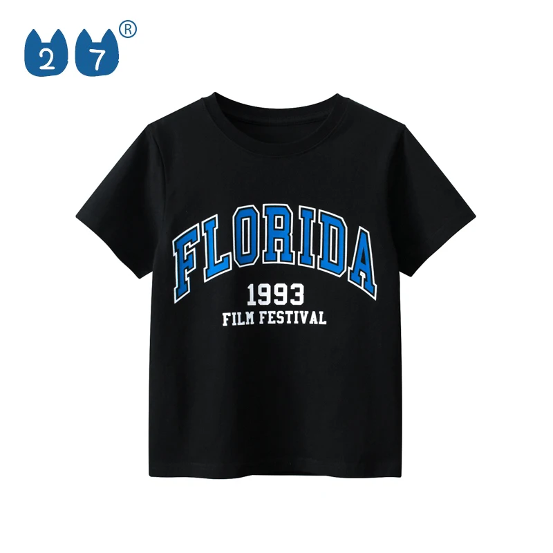 Custom Design 180 Grams High Quality 14 15 Year Olds Teenagers 100% Cotton Boys T Shirt