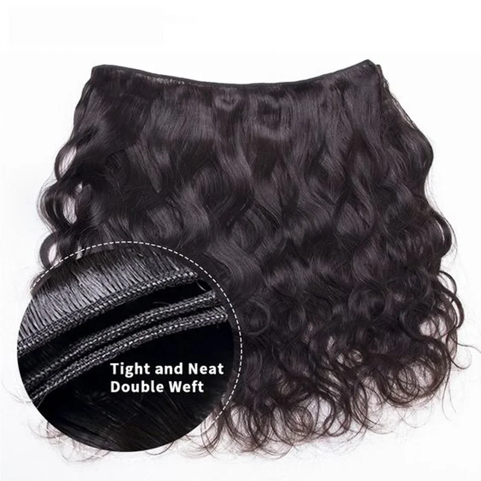 Bundle di capelli umani brasiliani con onde del corpo 100% di qualità per le donne Remy_voghion.com