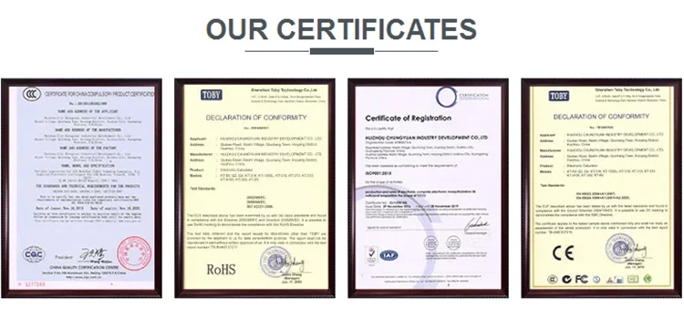 Our Certifications