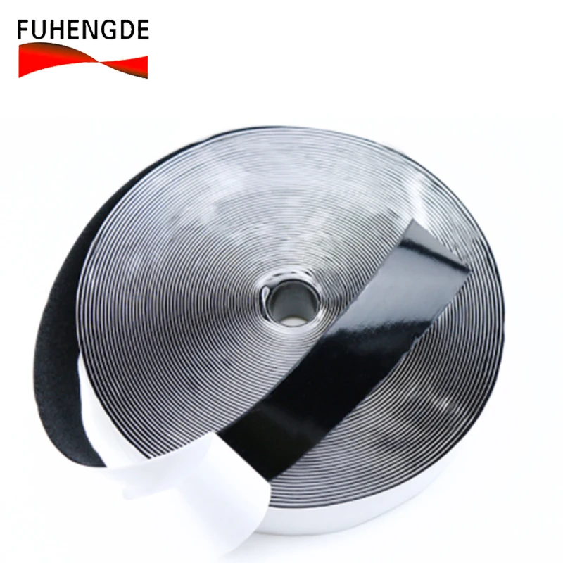 Peel Stick Self-Adhesive Hook Loop Tapes Double Sided Sticky Back for Velcro Strips for Office Home DIY