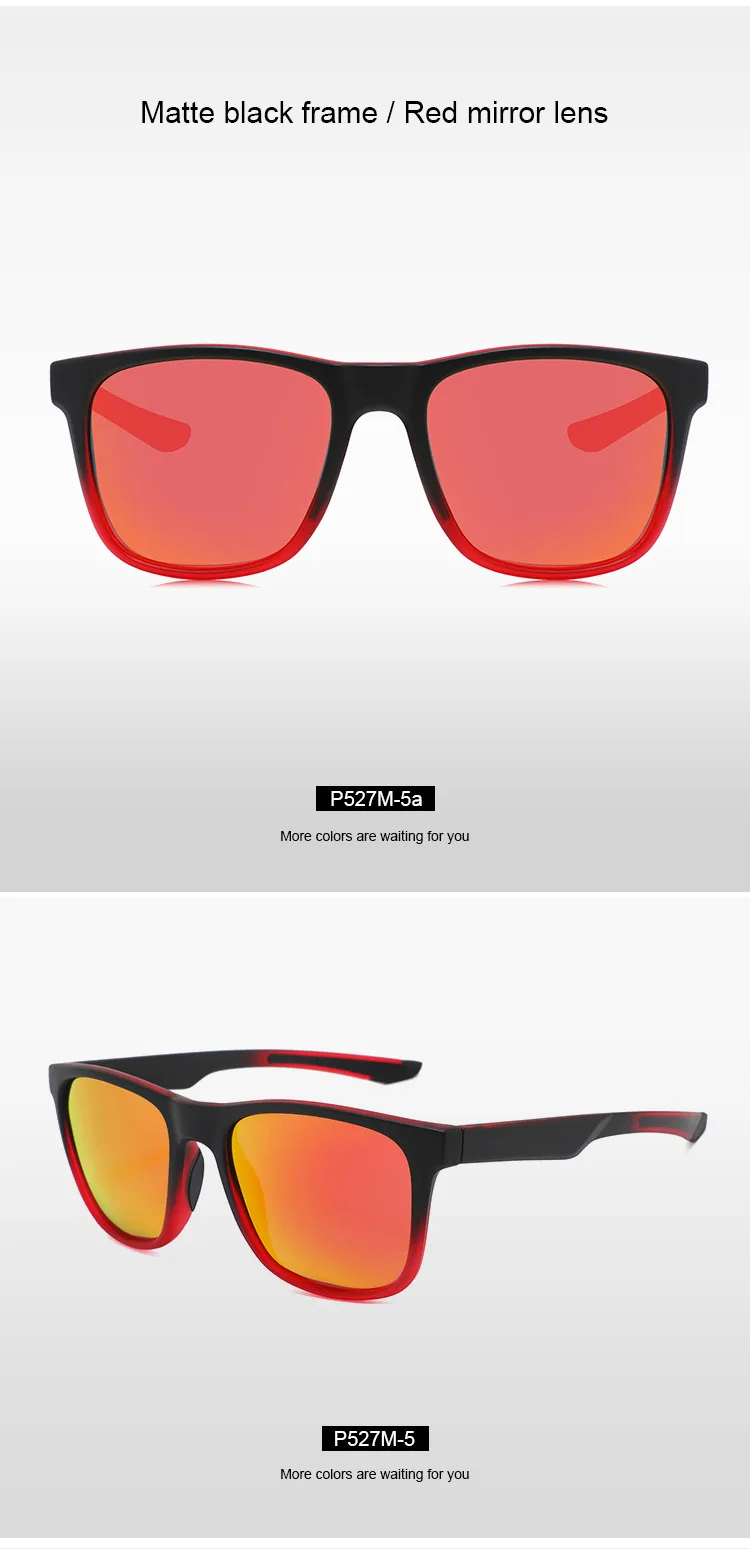 Wholesale Sport Sunglasses Men Polarized Lens Outdoor Shades Sun Glasses Custom logo Cycling Running Glasses
