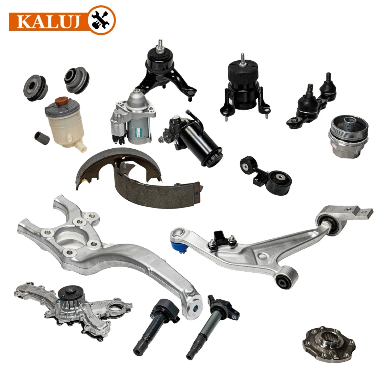 Kaluj Front Right Stabilizer Sway Bar Rod Link(Aluminum