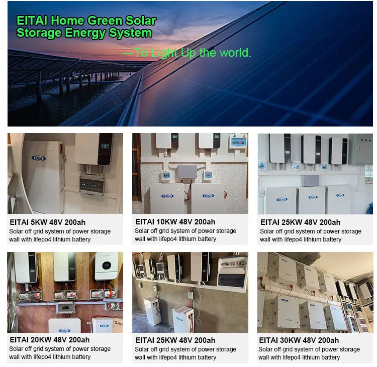 EITAI 10Kw 48V Storge Energy Solar Panel Power Bank System With 51.2V ...