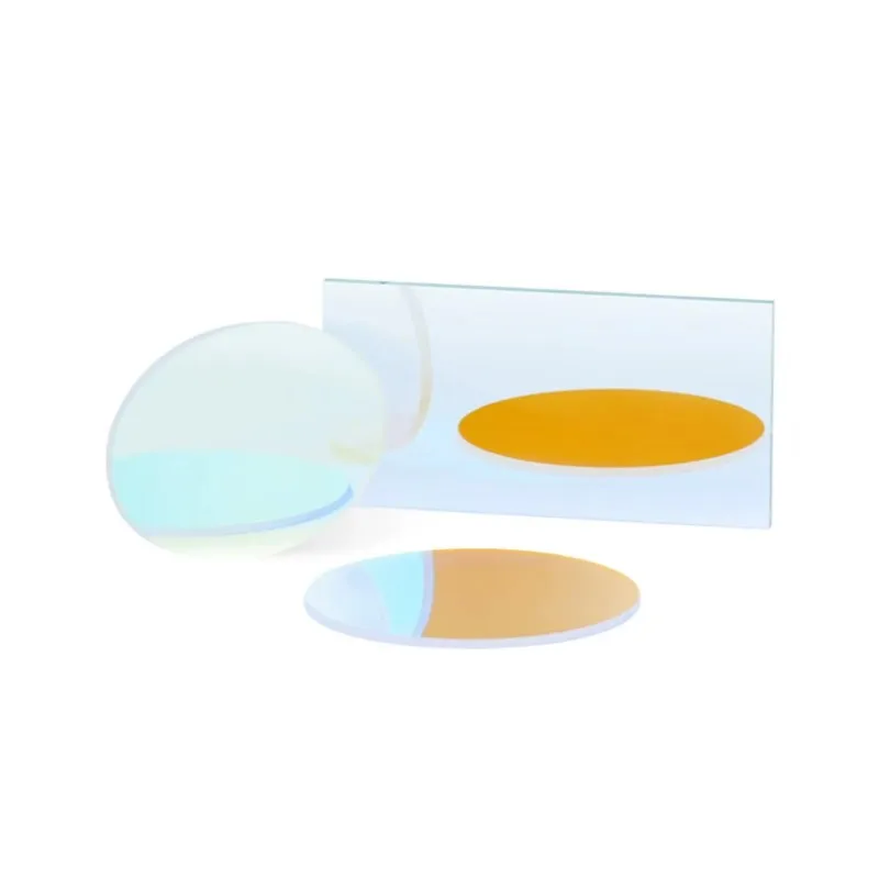 Custom 400-1100nm dichroic mirror glass optical colorful glass filter supplier