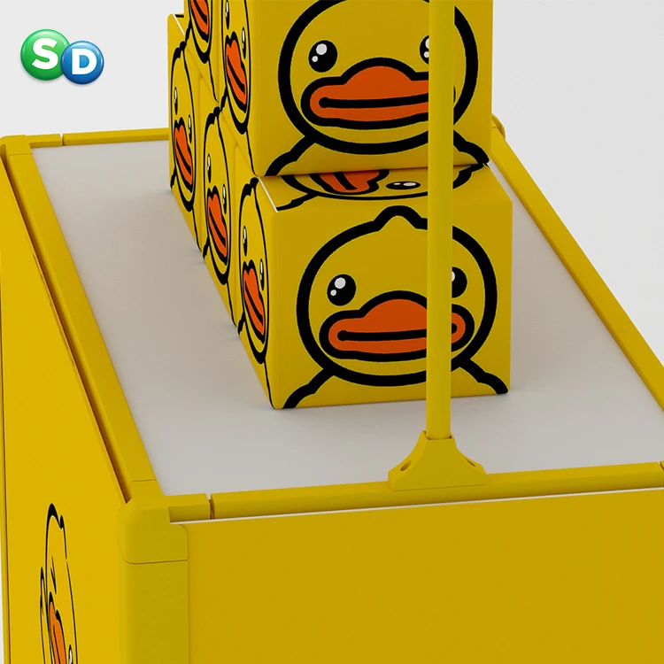 Factory Wholesale Retail Promotion POSM POP POS Multifunction Display Stand Table Mobile Display Stall Racks