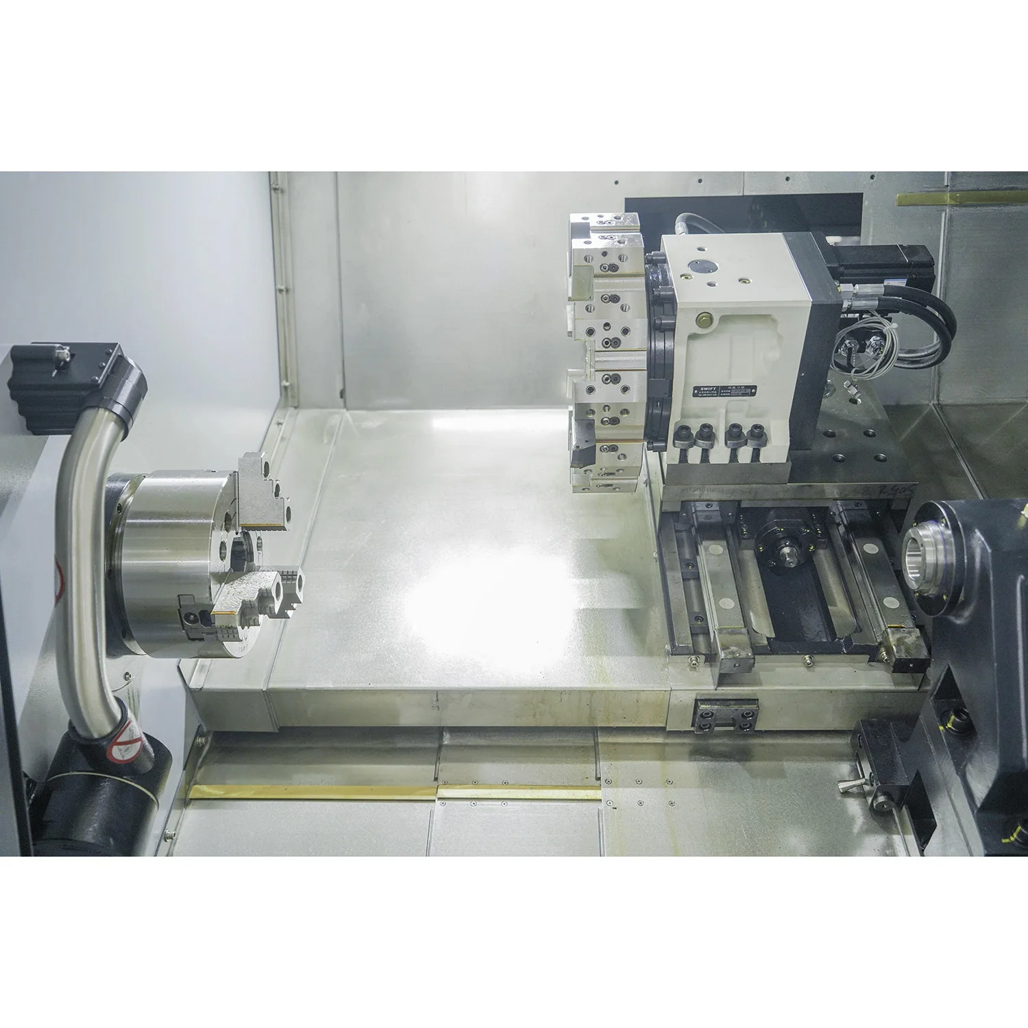 Hyundai TCK70L TCK75L CNC Lathe Turning & Milling Center with Turret Head Heavy Duty Horizontal Machining for Sale