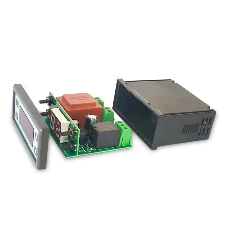 STC-200 Digital Temperature Controller Sensor Cooling Heating Compressor Defrost Delay Alarm OEM Refrigeration Freezer Plastic