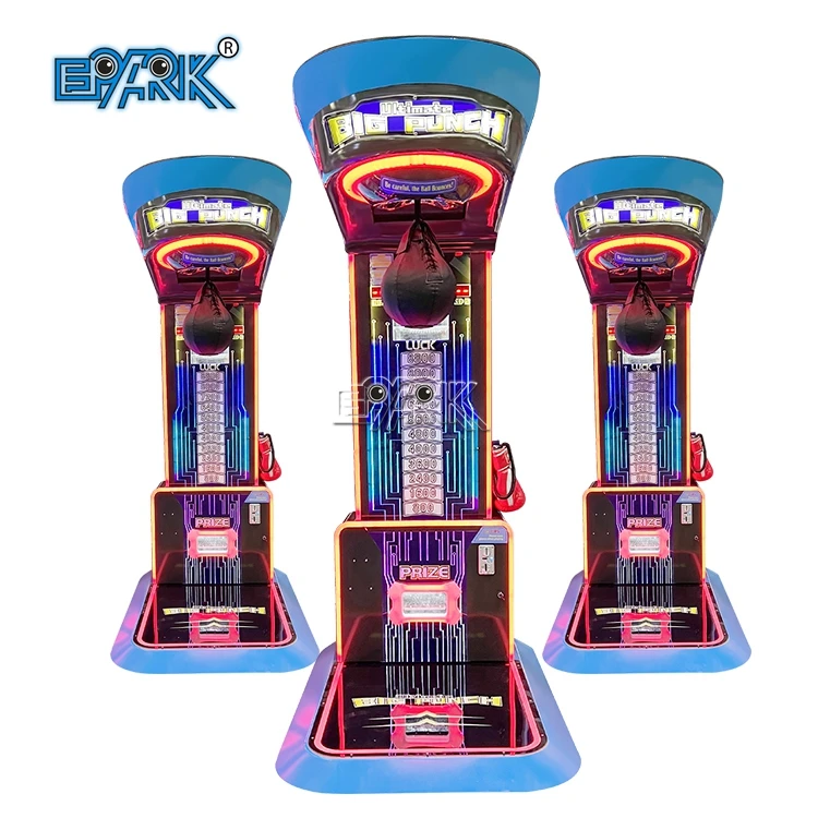 Coin Operated Electronic Boxing Machine Arcade Game Dragon Fist 3  Big Punch Boxing Game Machine