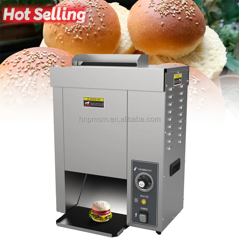 Continuous Toaster Mcdonalds Bun Toaster Conveyor Bun Toaster