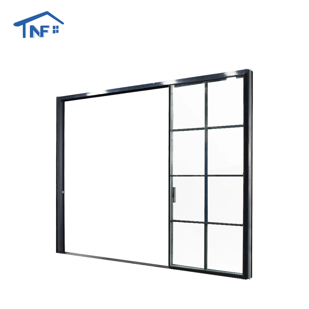 Armored Glass 96 X 80 Sliding Patio Barn Door Rails Channel Bulk Order Aluminum SLIDING DOORS Glass: Double Tempered Glass Hotel