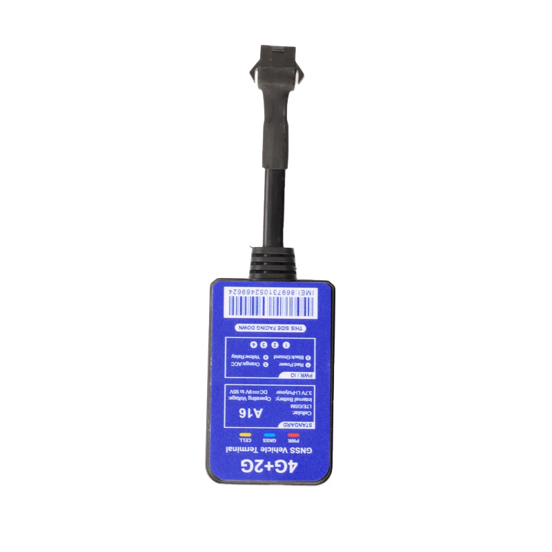 A16 4G GPS Tracker Device Motorcycle Vehicle Tracking System Real Time Cut Off Car Engine GSM GPRS GPS GT06