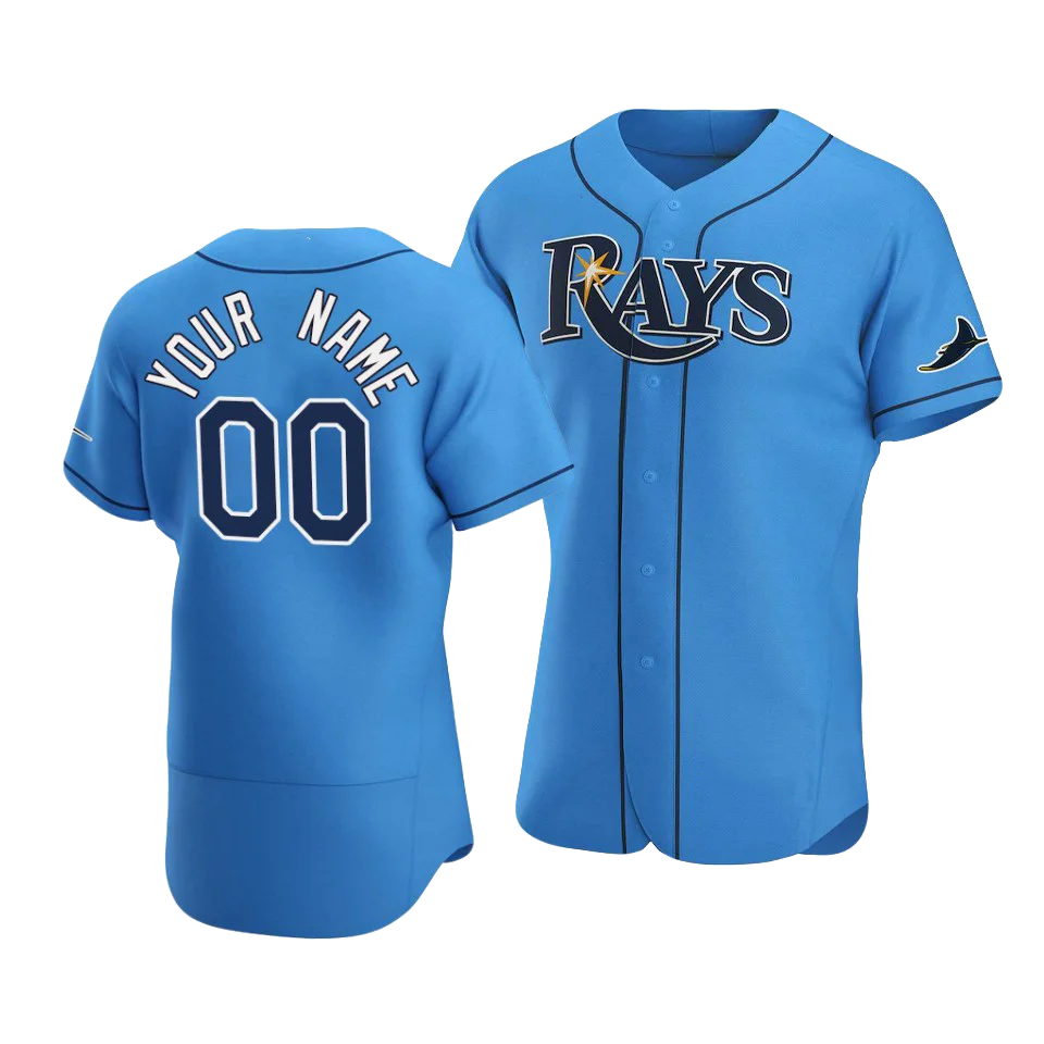 Wholesale 2022 New Men's Tampa Bay Rays 00 Custom 39 Kevin Kiermaier 5 Wander  Franco 12 Francisco Lindor Stitched S-5xl Baseball Jersey From m.