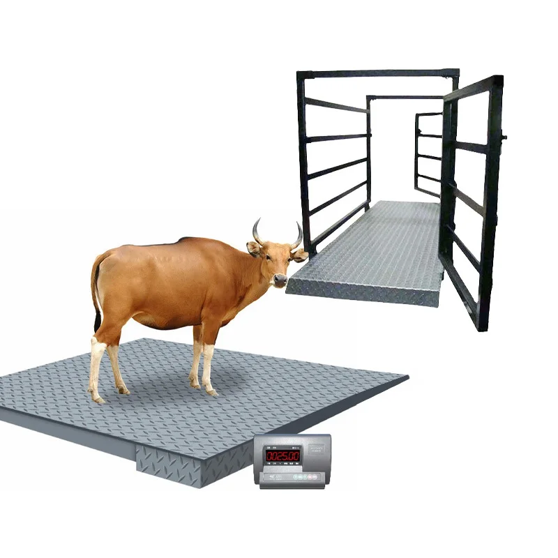 Santwell Customized Animal Scale Cattle Weighing Pig Cow Livestock Scale