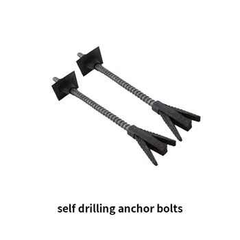 Self Drilling Hollow Grouting Rock Bolts Micropile Tunnel Grouting Bolt ...