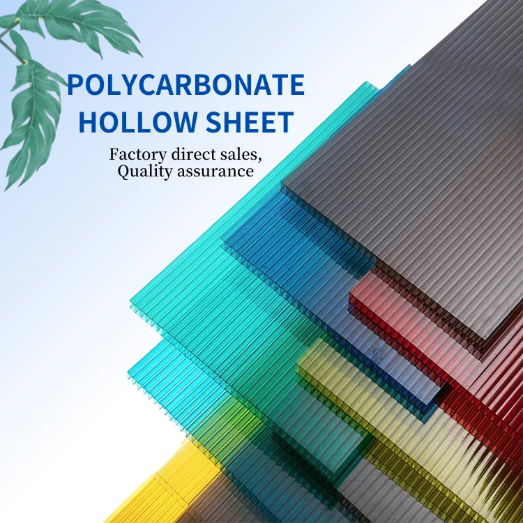 2023 Hot Selling 4mm-12mm Light Weight Polycarbonate Hollow Sheet ...