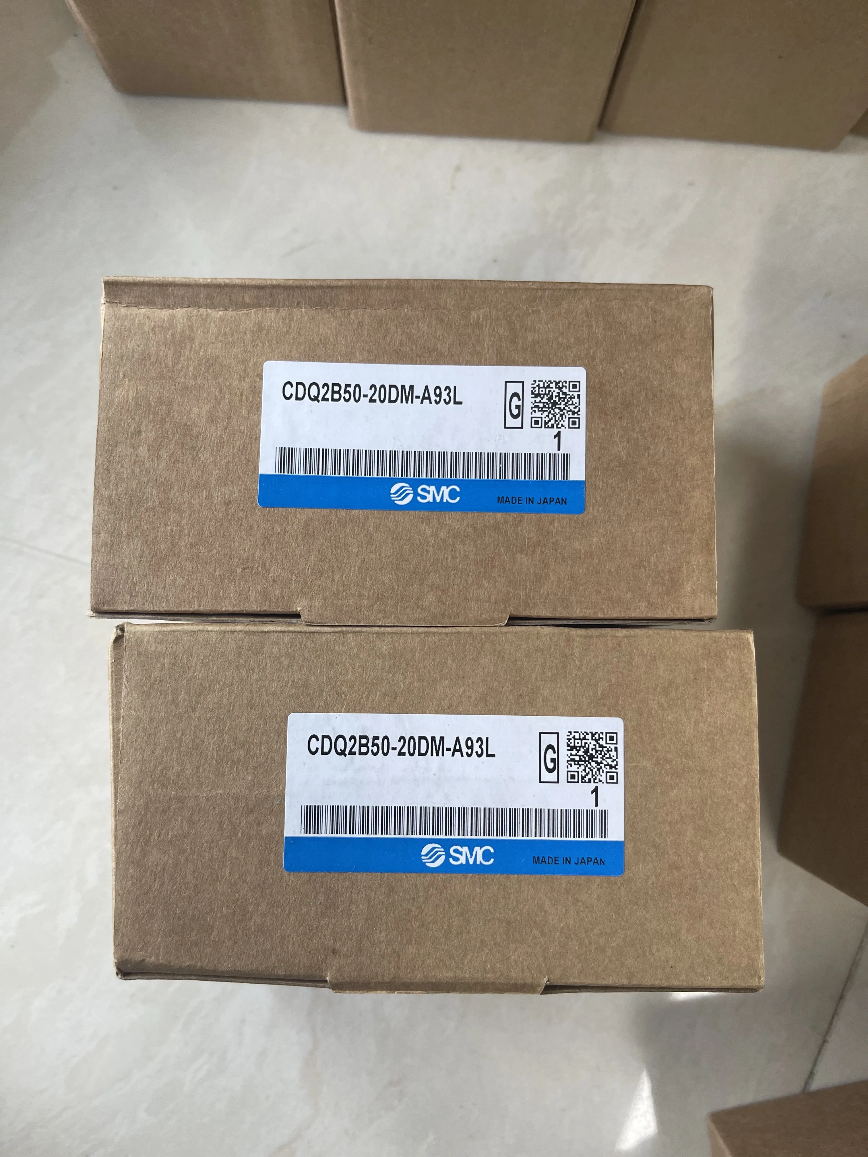 SMC Pneumatic Cylinder CDQ2B50-20DM-A93L