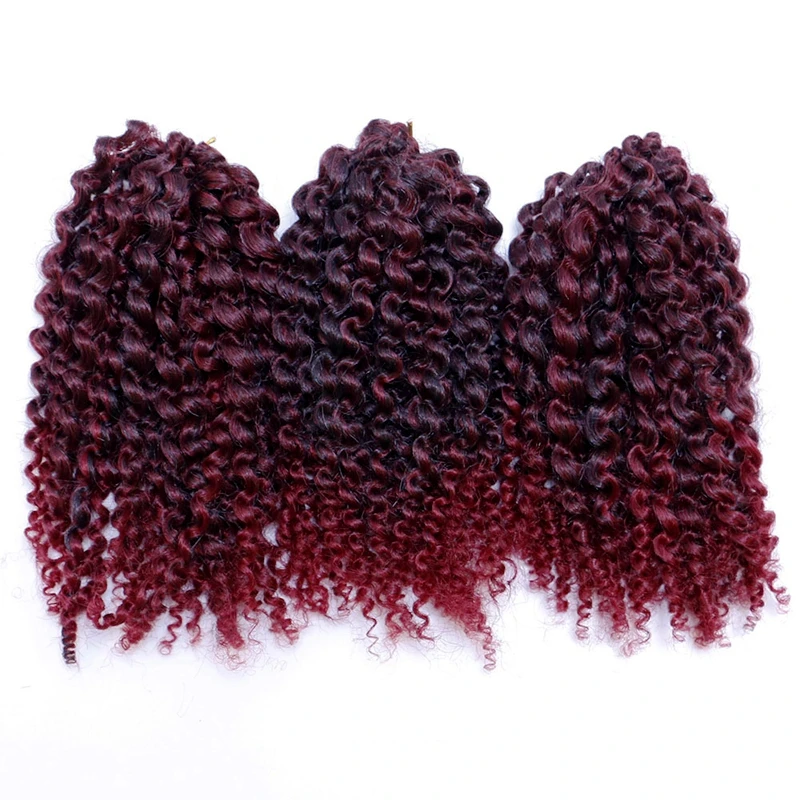 Wholesale Pre Stretched water wave Ombre Synthetic braid Braiding