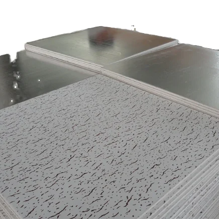 238 Modern Artistic Suspended PVC Fireproof Soundproof Waterproof 60x60 Square Vinyl Gypsum Ceiling Tiles Ceiling Grid 5+ Year