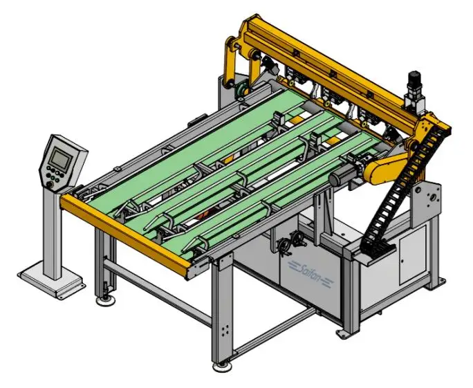 SAIFAN SF1000 Wood Pallet Making Machine Automatic Wood Pallet Maker