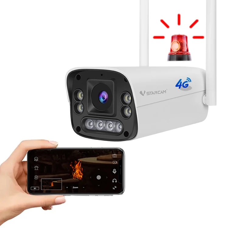 KAMTRON Wireless Outdoor Security Camera, 1080P, PIR Motion Detection, Night Vision, Waterproof, Cloud/SD