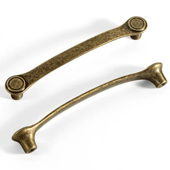 Goo-Ki 662 Simple Design Cabinet Handles Kitchen Dresser Drawer Pulls with Back Plate for Bedroom and Living Room