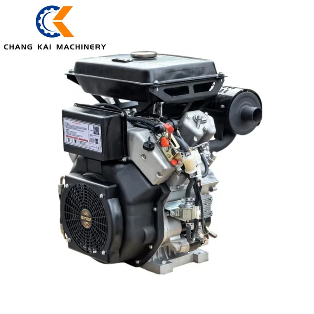 Engine supplier Two Cylinder Diesel  CKD2V105F 18kW Low noise 35HP silent diesel generator with Powerful Backup