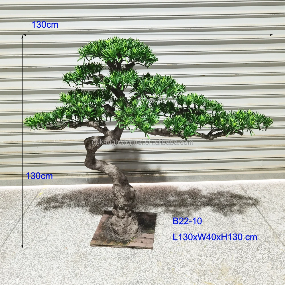 Artificial Plant Yew Podocarpus Big Tree Simulation Yacca Bonsai Pine