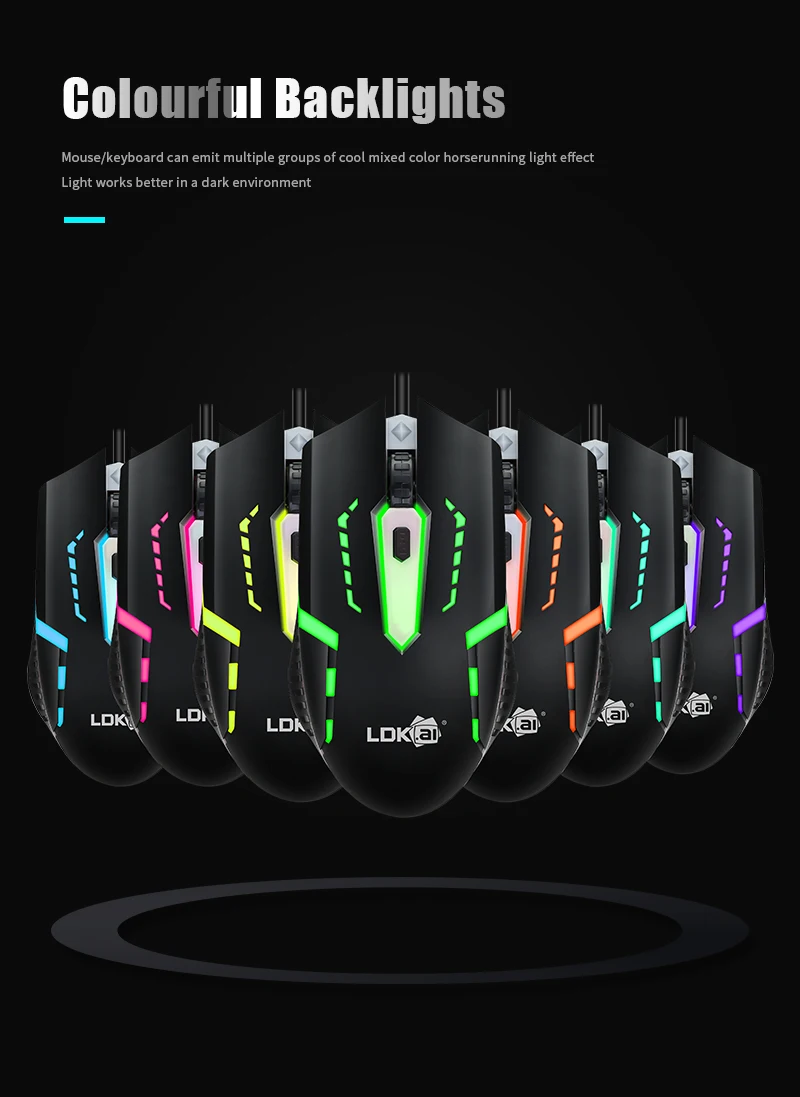 Wholesale Led Gaming Keyboard And Mouse Combo Gamer Keyboards Mice ...