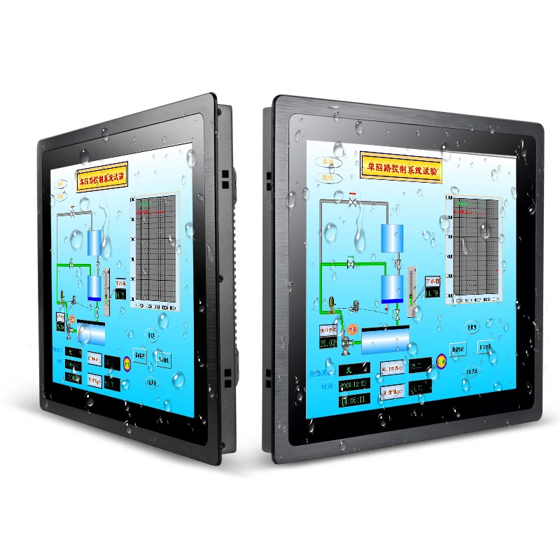 Embedded VESA IP65 Waterproof Front Panel Pos TFT Lcd 15 Inch Industrial Outdoor Lcd Touch Screen Monitor