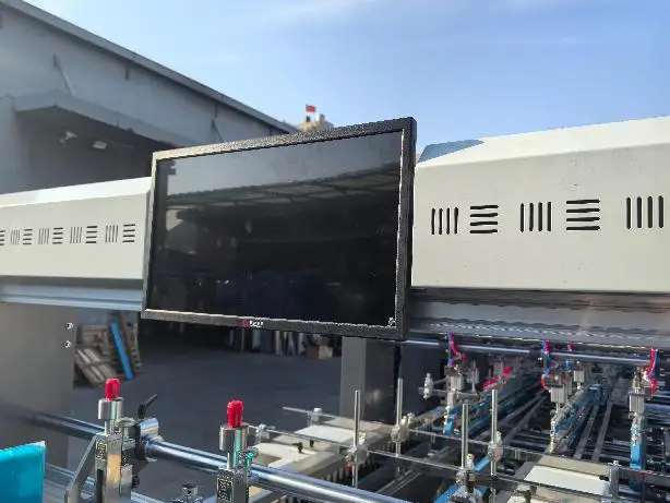 ZH-1450XAG Basic Module Automatic Crash Lock Bottom Paper Box Folder Gluer Machine 18