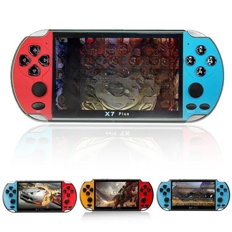 5.1 inch x7 plus game console