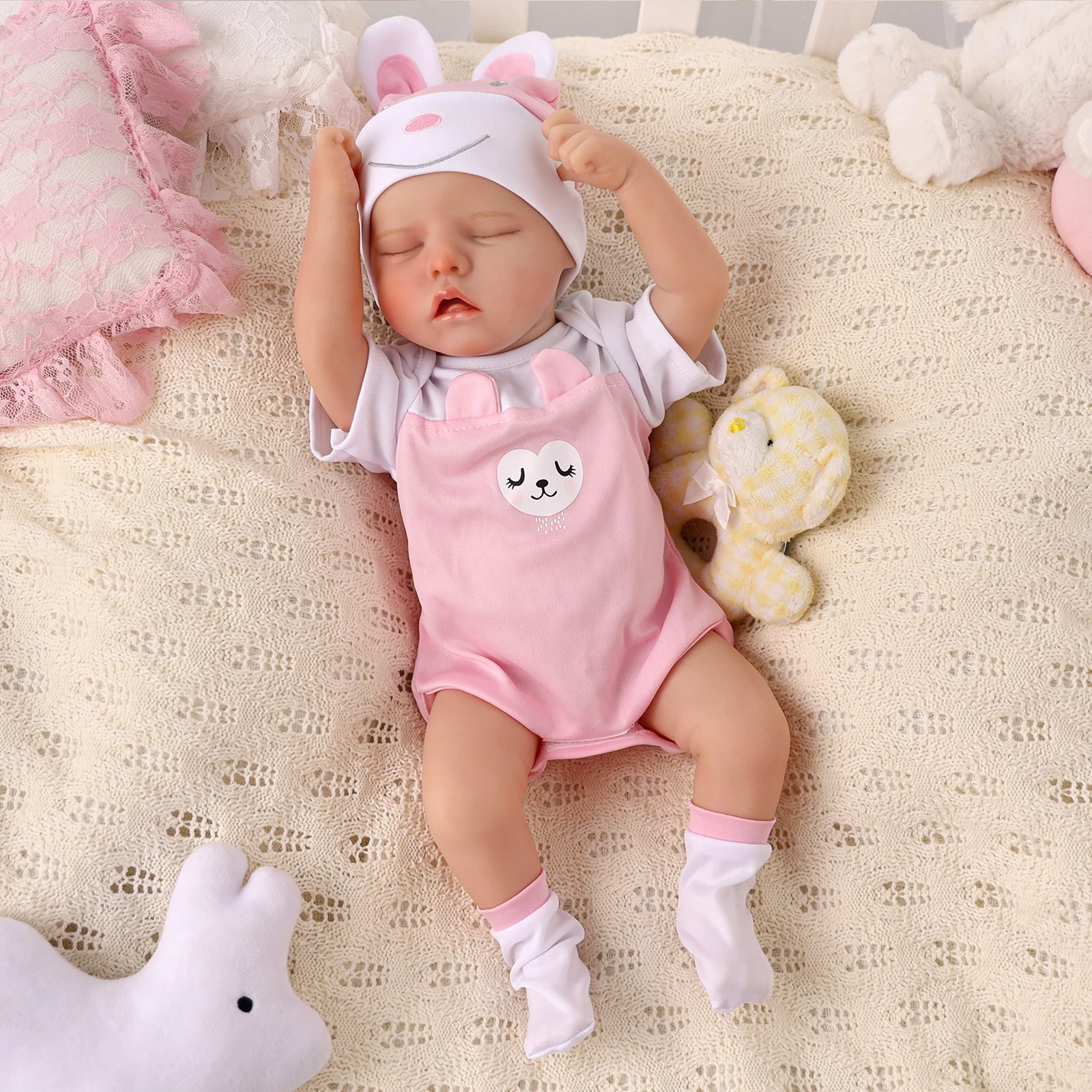 Babeside Wholesale Realistic Handmade Reborn Doll Soft Vinyl Silicone ...