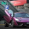 สีเมทัลลิกม่วง