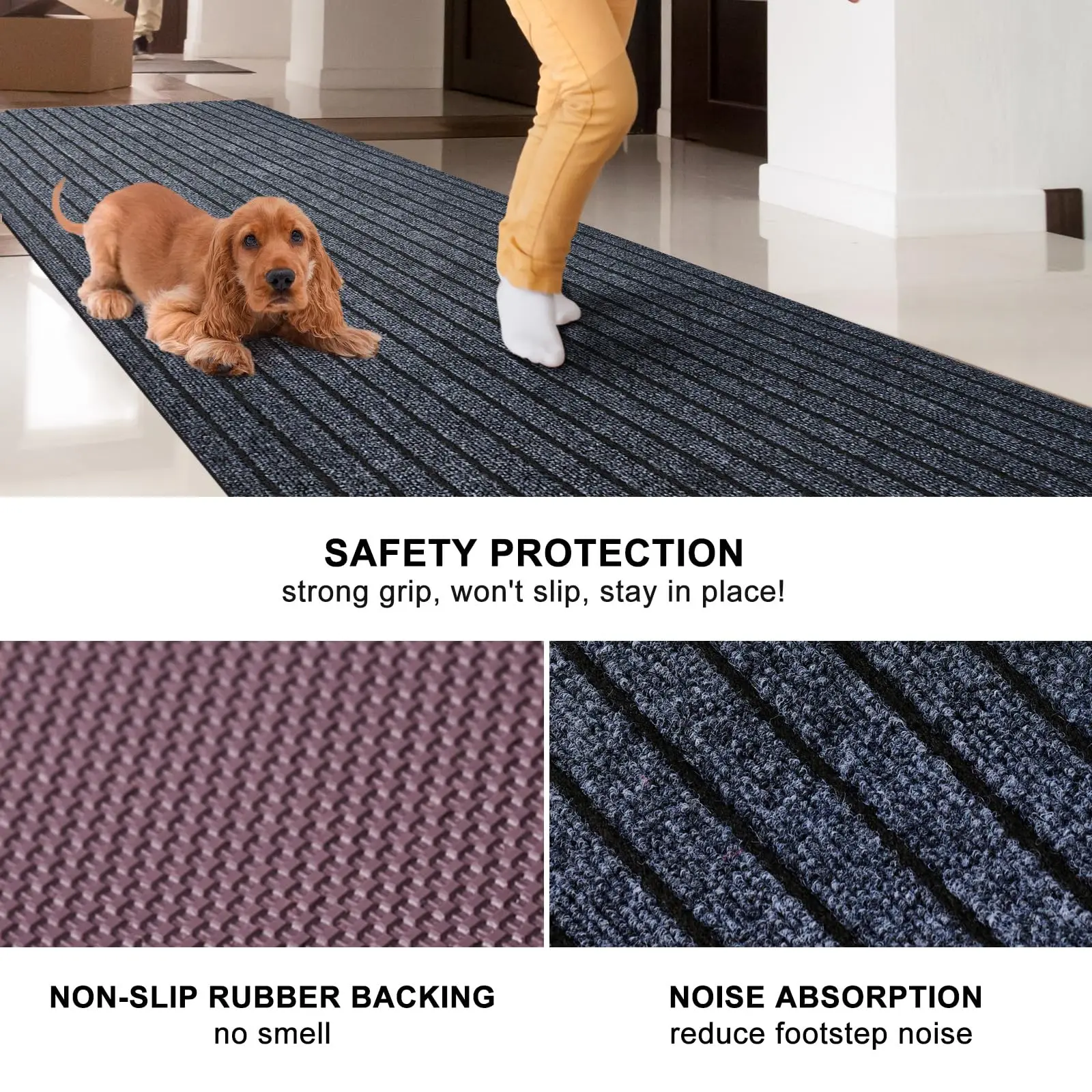 Washable living room Floor mat anti slip soft Hallway Carpets Area Runner Rug manufacture