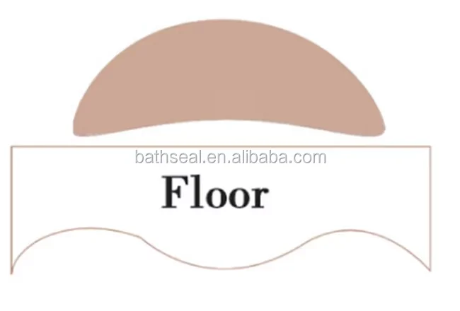 product factory seal acrylic material  glass door bottom sealing strip-7