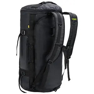 Tarpaulin Gym Bag Waterproof Custom Logo Rucksack Big Luxury Large Foldable Bags For Travel Outdoor Zipper PVC Duffel Bag