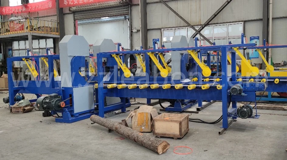 Easy Operation Electric Vertical Sawmill Computerized Vertical Band Sawmill Twin Blade Vertical Sawmills