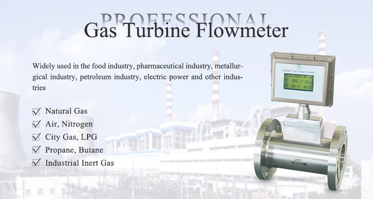 Natural Gas Turbine Flow Meter - Precision & Reliability