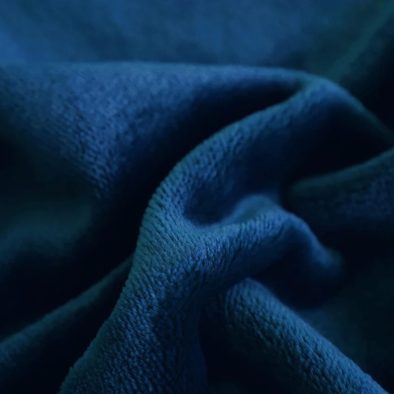 custom luxury warm fabric customized ultra soft throw fleece sherpa blanket for winter