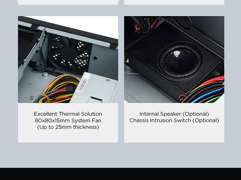 Sohoo Case 8.3l Desktop Sff Slim Business Pc Chassis