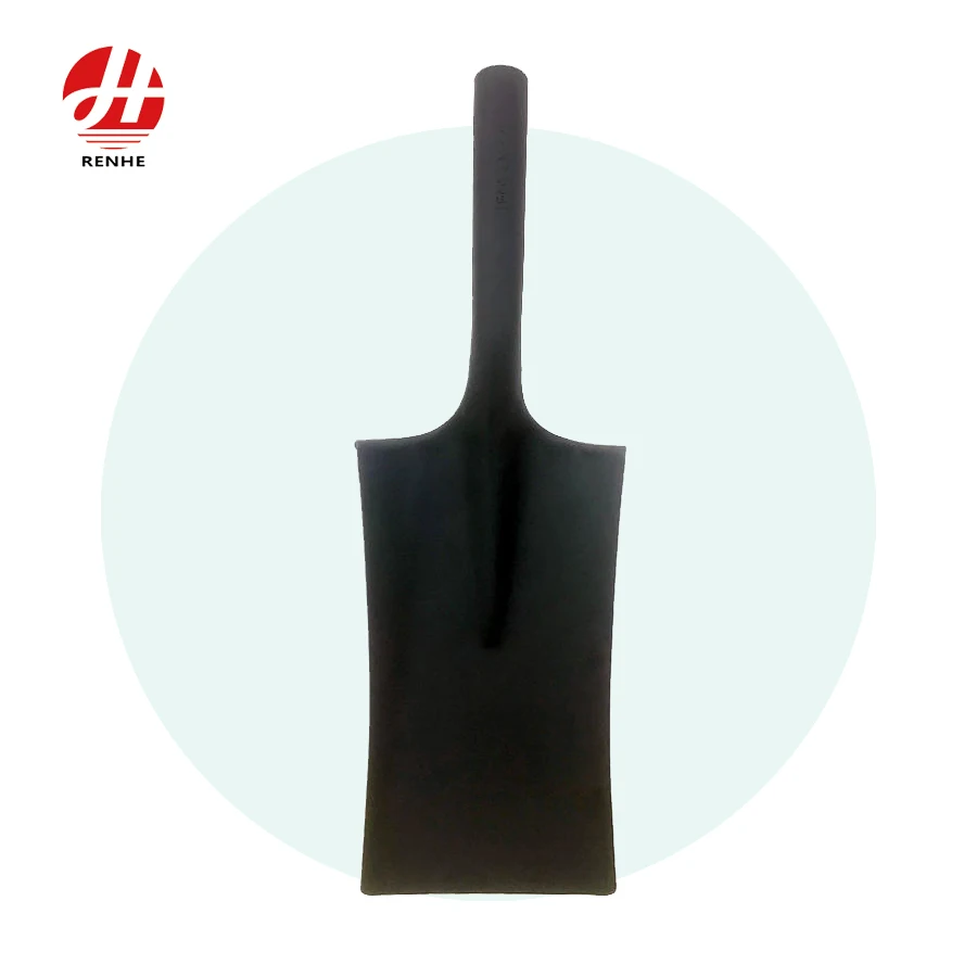 Tukku-teräksiset maataloustyökalut, neliömäinen käsisilppuri / kaivinkuopan kärki puu-/teräs-/lasikuitukahvalla