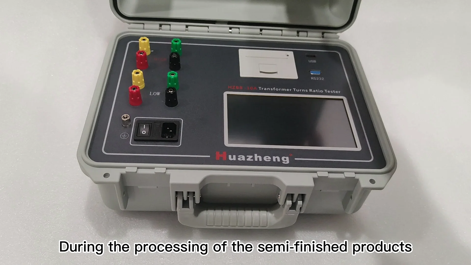 Huazheng Electric Turns Ratio Tester Transformer Single Phase Ttr Test