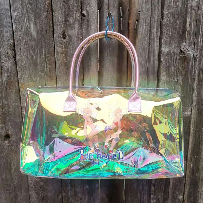 Shoulder Bags Holographic Transparent Bag Women Handbag Sac Holo