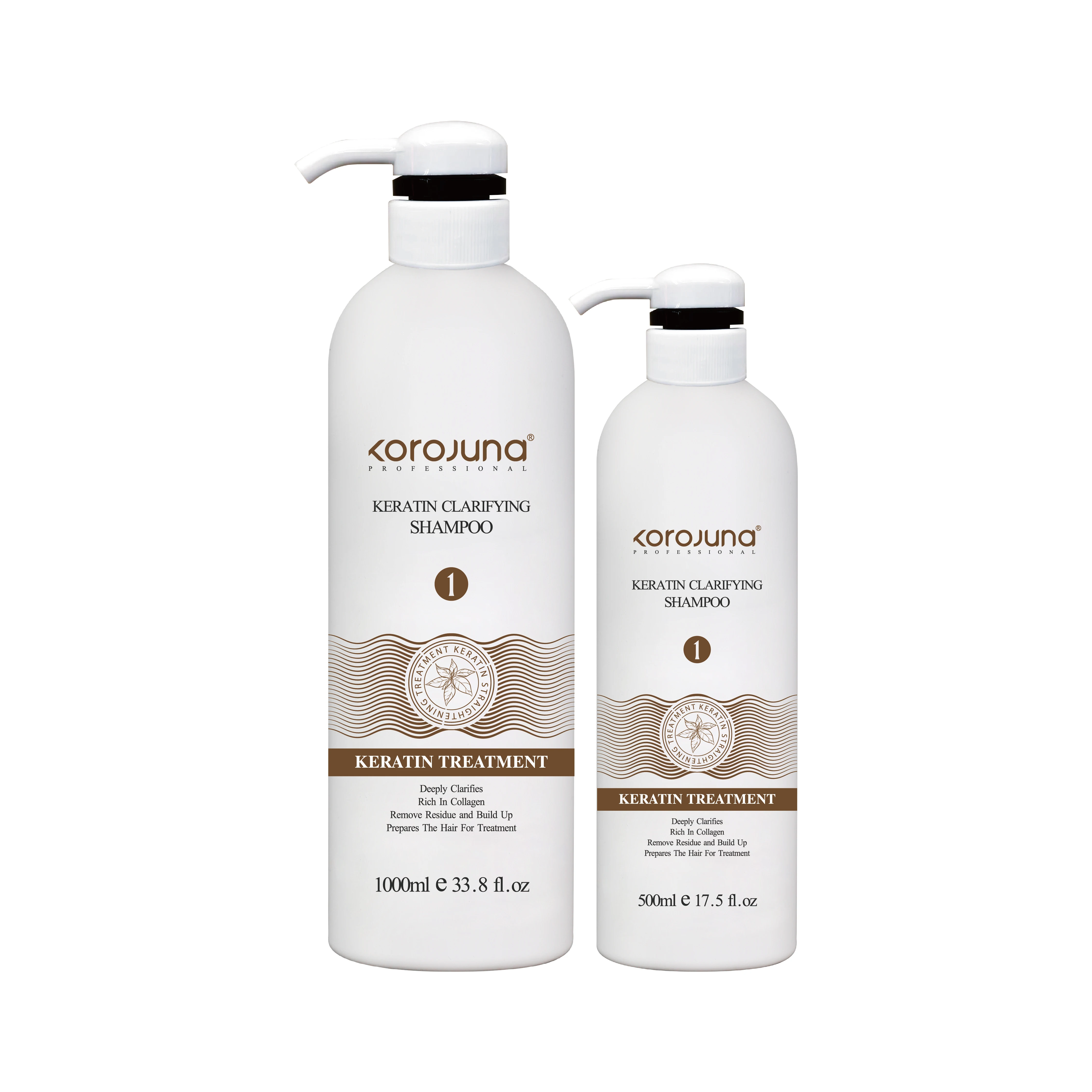 Professional Brazilian Keratin Clarifying Shampoo 500ML Keratin Hair Straightening Shampoo Keratin Hair Treatment Shampoo