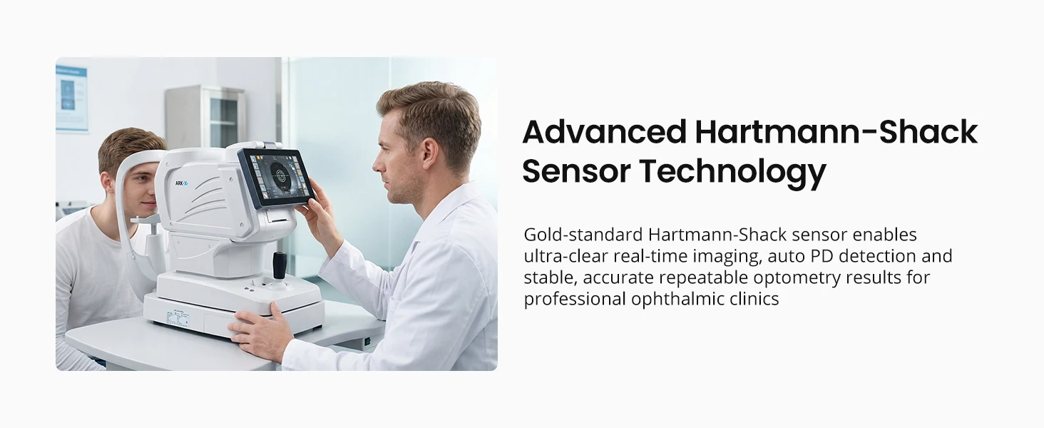 CE Approved Optometry Instruments Automatic Refractometer with Keratometer ARK-X High Accuracy Eye Test
