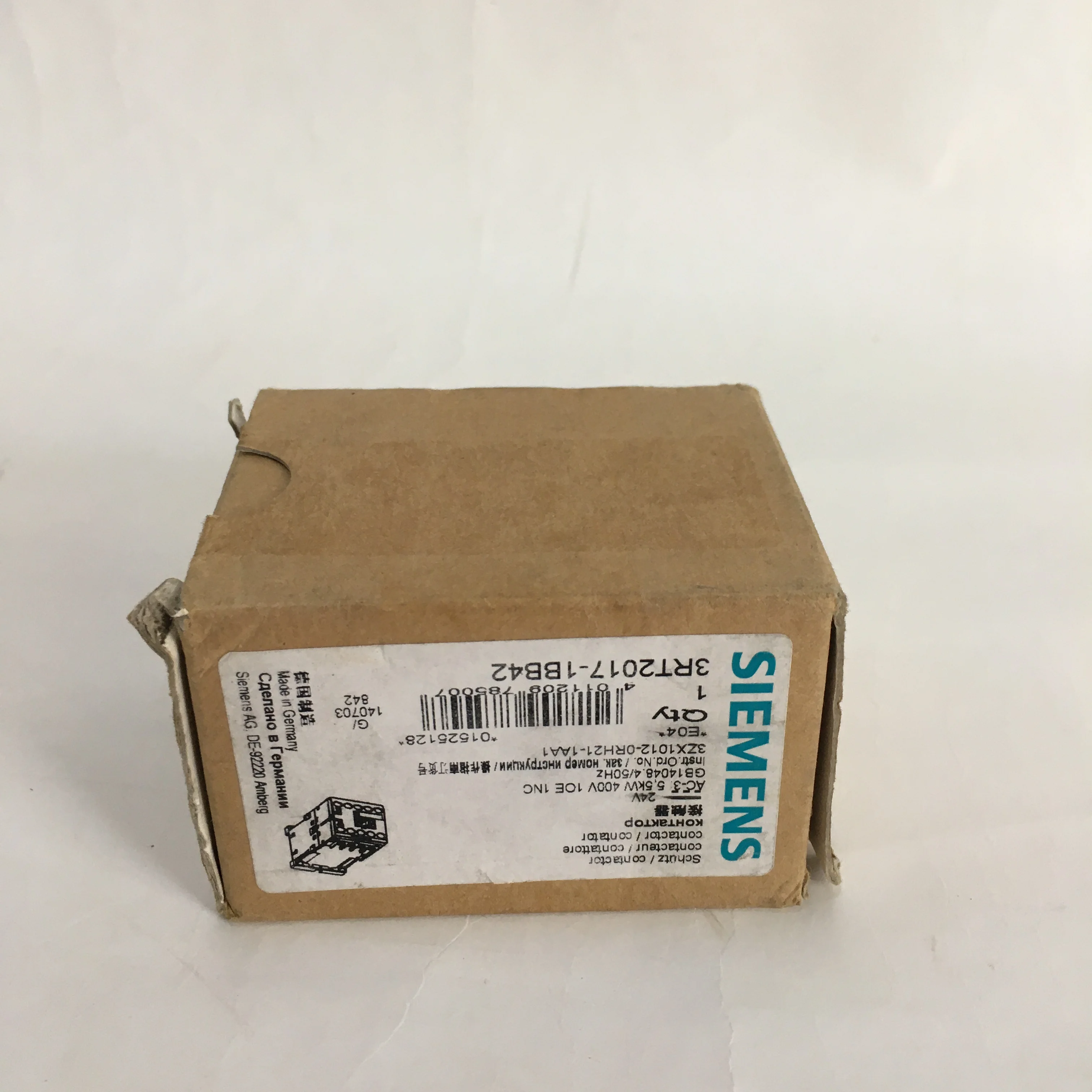 Siemens Magnetic contactor 3RT2017-1BB42 Siemens Magnetic contactor 3RT2017-1BB42