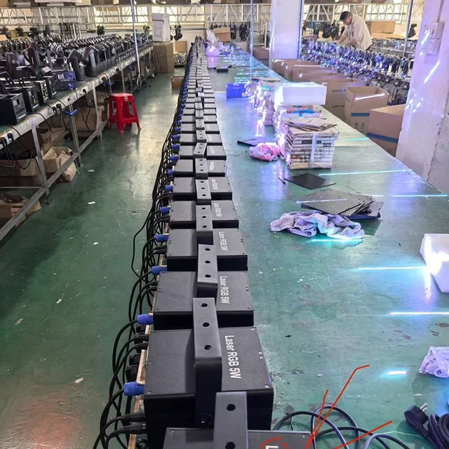 3D Effect 5W Stage Animation  RGB Full Color Laser DMX512 Control for Events/Wedding/Bar/Night Club